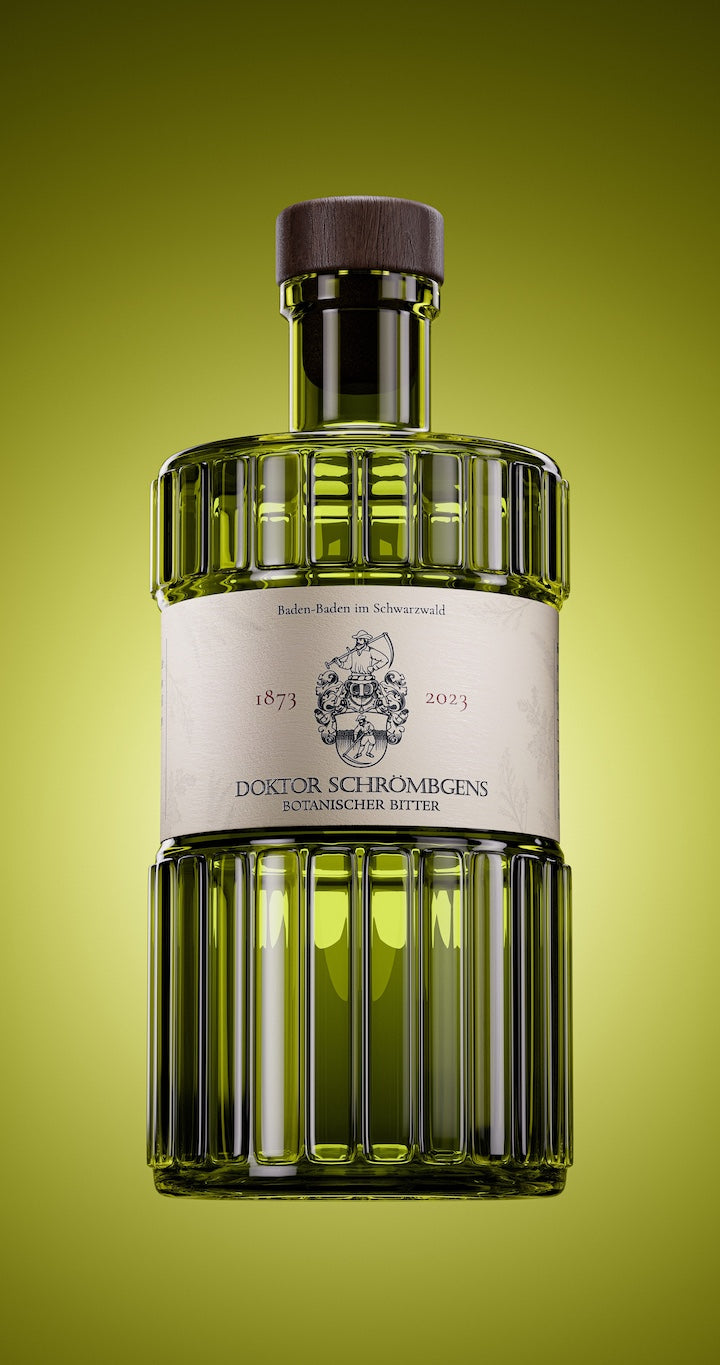 Vorbestellung März 2026: Doktor Schrömbgens - Botanischer Bitter 500ml 35% Vol.