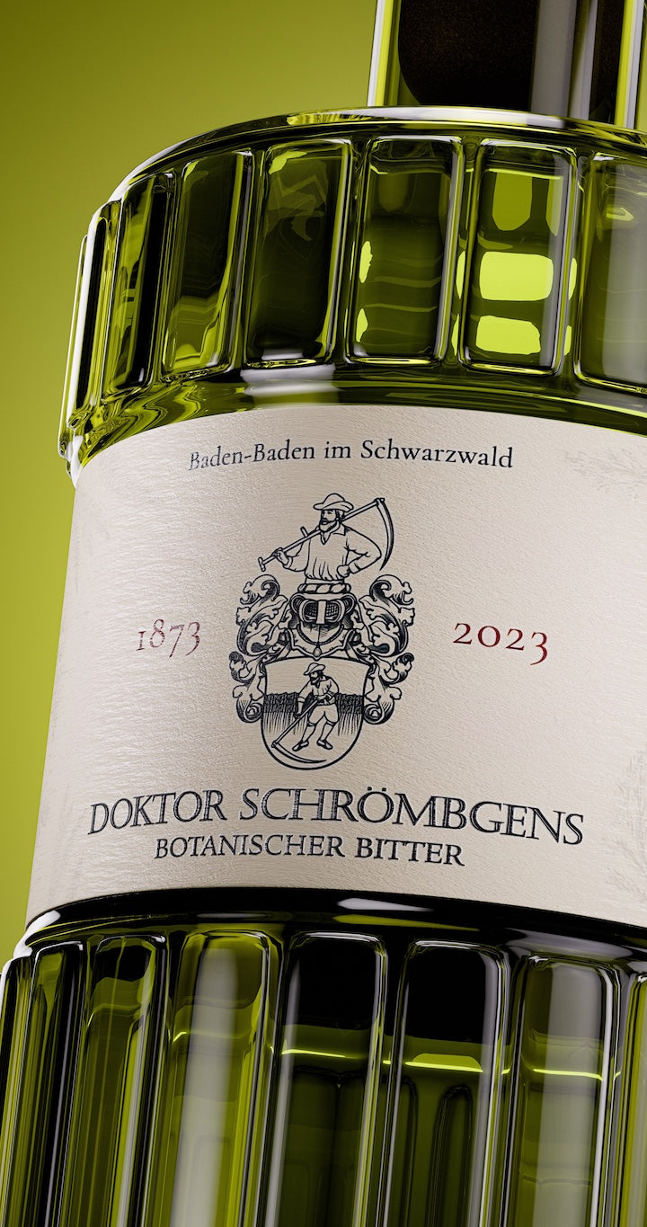 Vorbestellung März 2026: Doktor Schrömbgens - Botanischer Bitter 500ml 35% Vol.